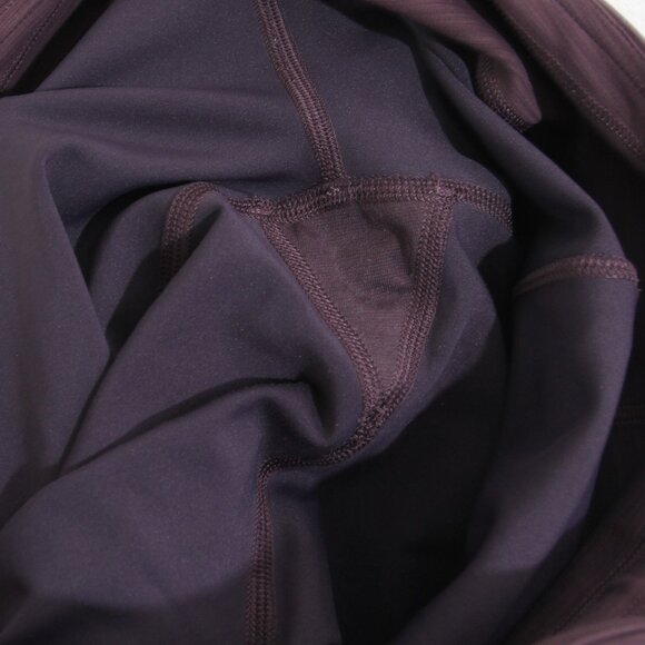 Lululemon Invigorate High-Rise Crop Leggings 23" Heathered Black Currant Purple - Picture 15 of 16
